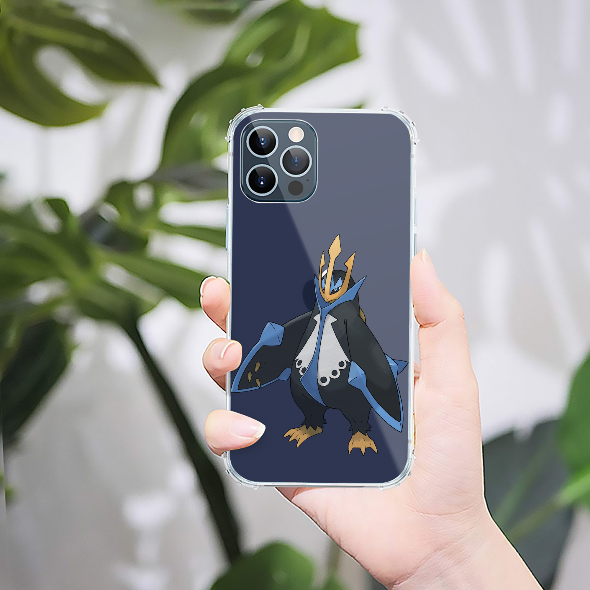 （画像用） ポケットモンスター Pokémon 【iPhone 12シリーズ対応】透明スマホケース（クリアソフトケース）